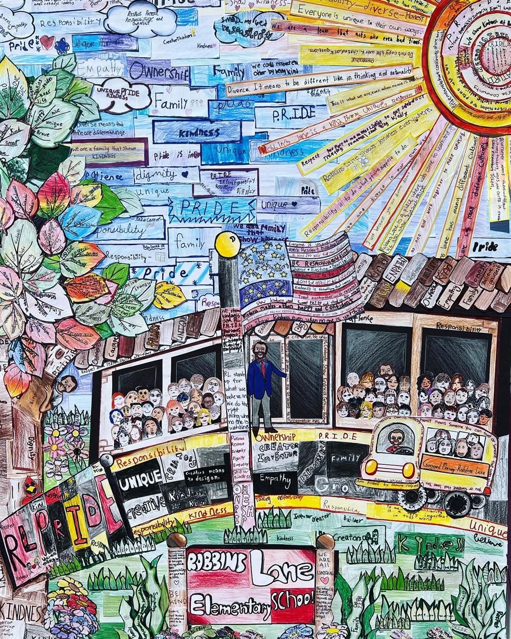  mural made by students