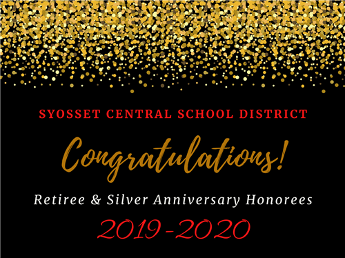 Congratulations Retiree and Silver Anniversary Honorees 